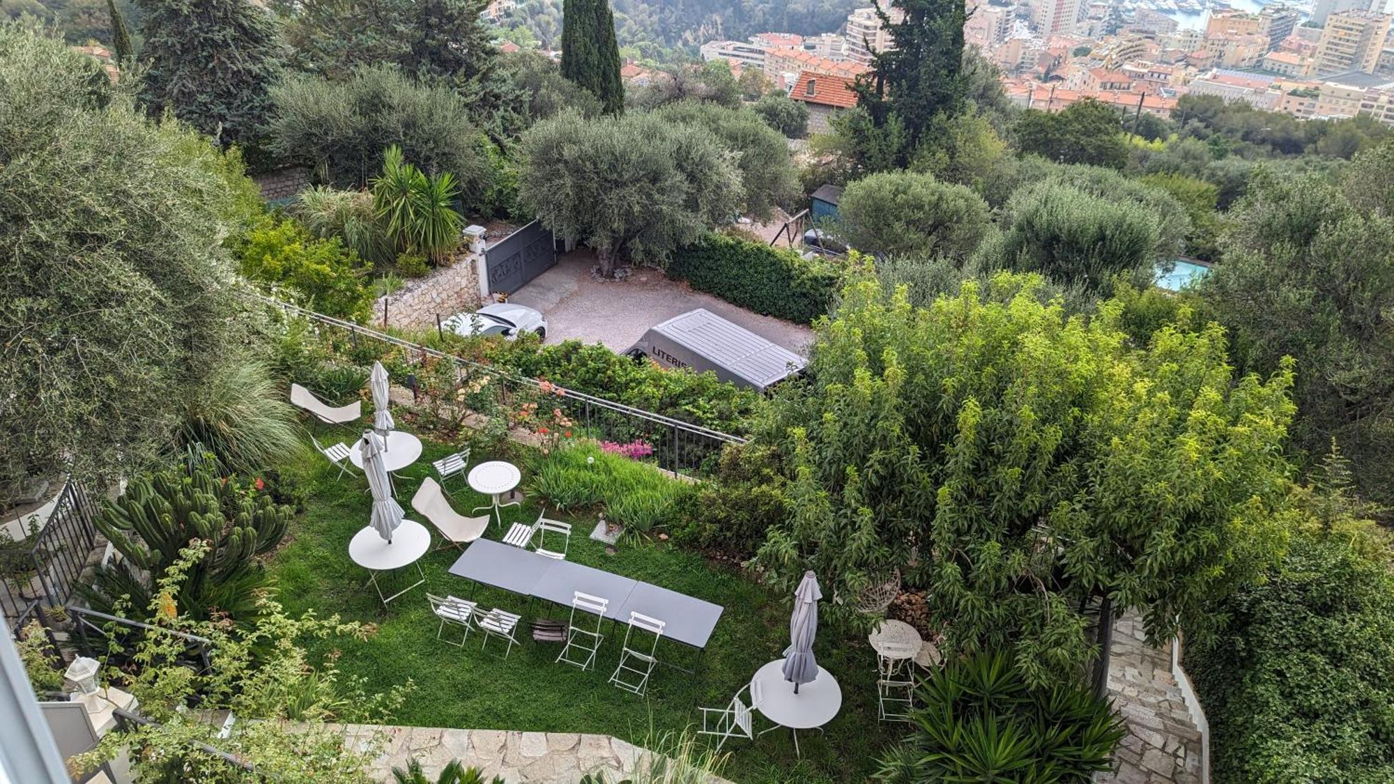 Le Mas D'Angeline, Vue Mer, Jardin Commun, Parking, Voiture Requise, 10 Min En Voiture De Monaco, Route Etroite, Pente Raide, Croisement Limite, Sea View, Shared Garden, Parking, Car Required, 10 Min Drive From Monaco, Narrow Steep Road, Limited Pass Бюсолей Екстериор снимка